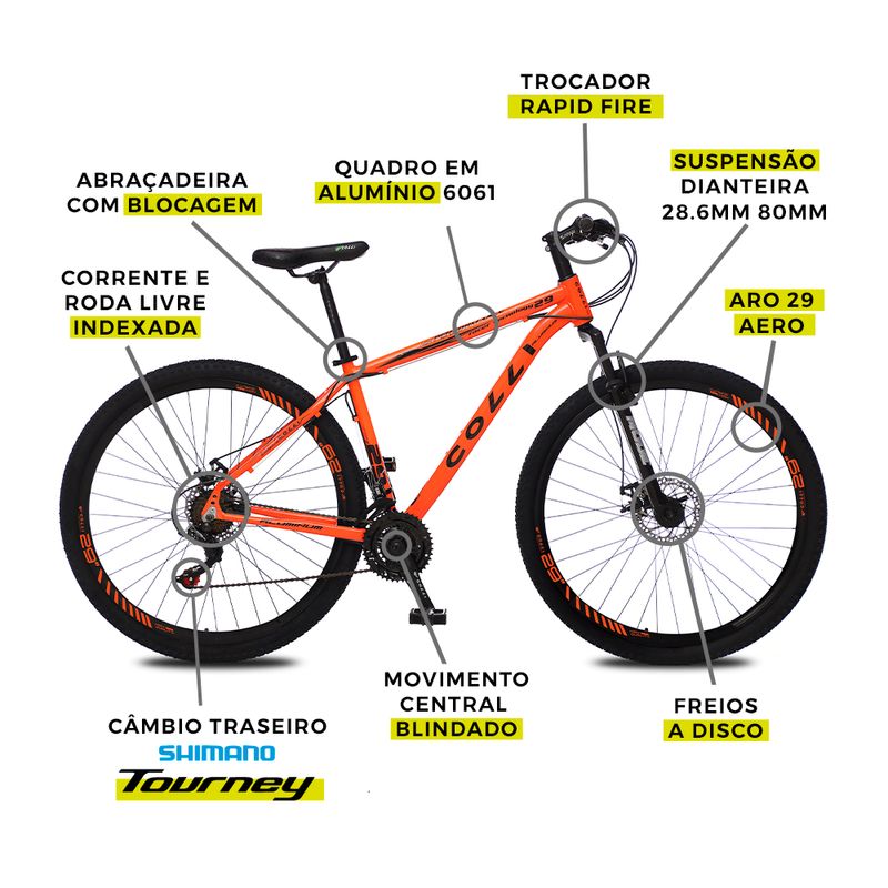 Aro 29 bicicleta altura new arrivals